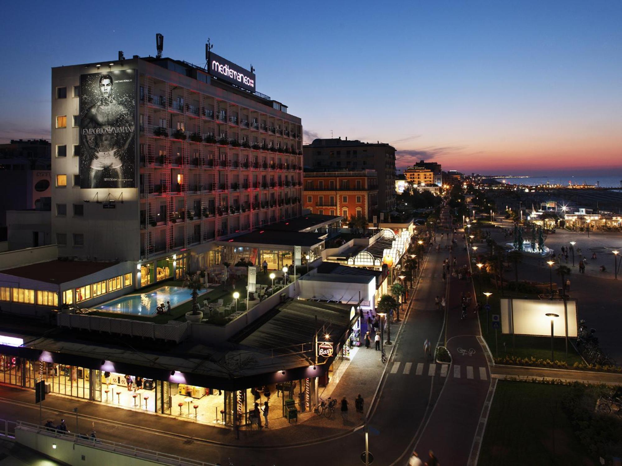 Hotel Mediterraneo Ριτσόνε Εξωτερικό φωτογραφία